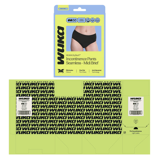 WUKA DryTech Midi Brief - 5 Pack SRP
