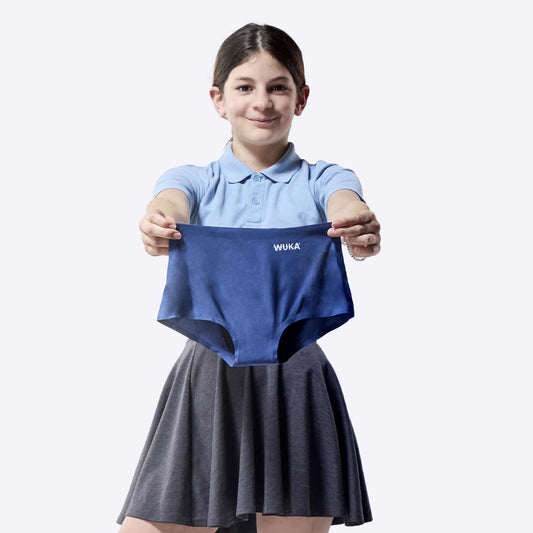WUKA Teen Stretch™ Boxer Short Heavy -  Blue